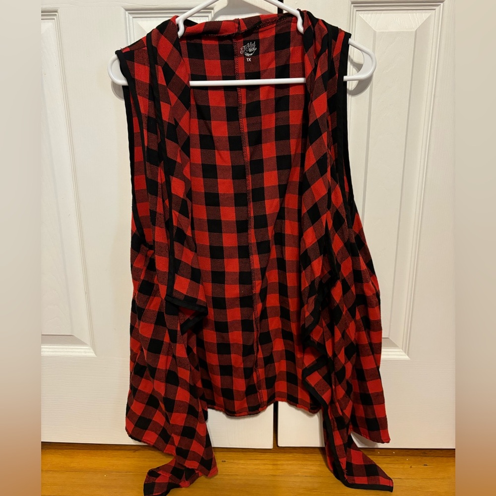 Buffalo Plaid Shrug